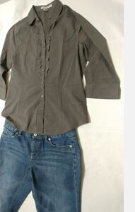 Ann Taylor Capris pants Size 8 And Port Authority  Women Medium 2pcs.      B8